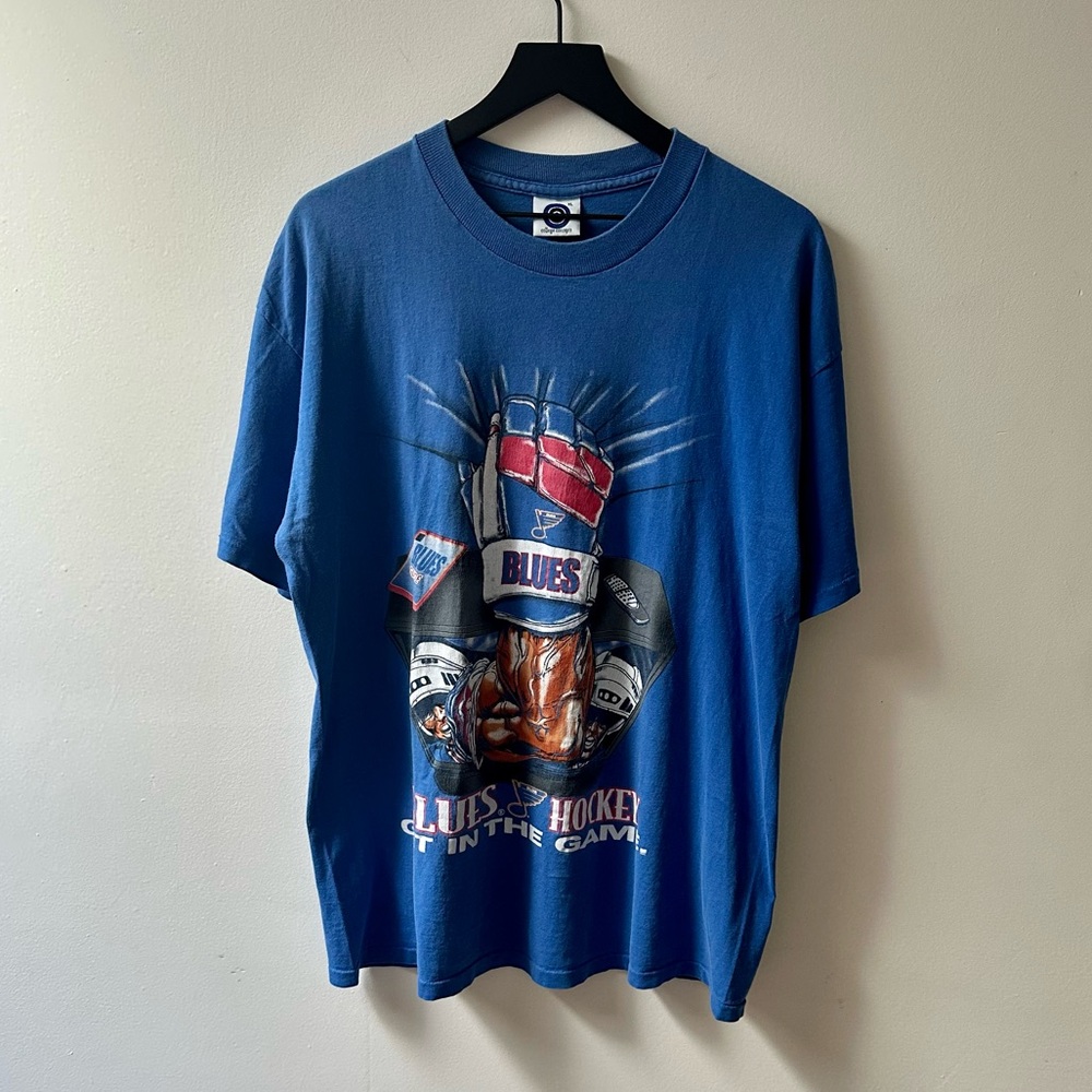 Made In USA Vintage 90’s St. Louis Blues Hockey T-Shirt